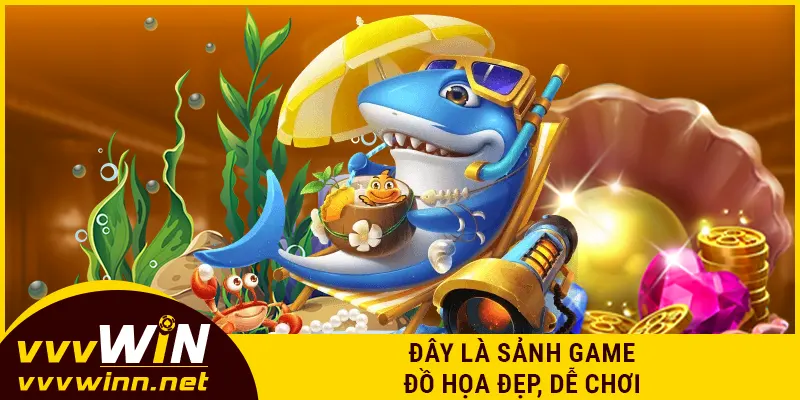 Đây là sảnh game đồ họa đẹp, dễ chơi