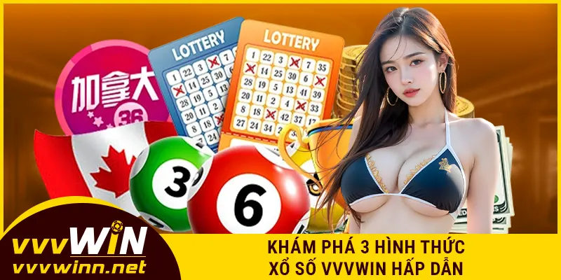 Khám phá 3 hình thức xổ số VVVWIN hấp dẫn