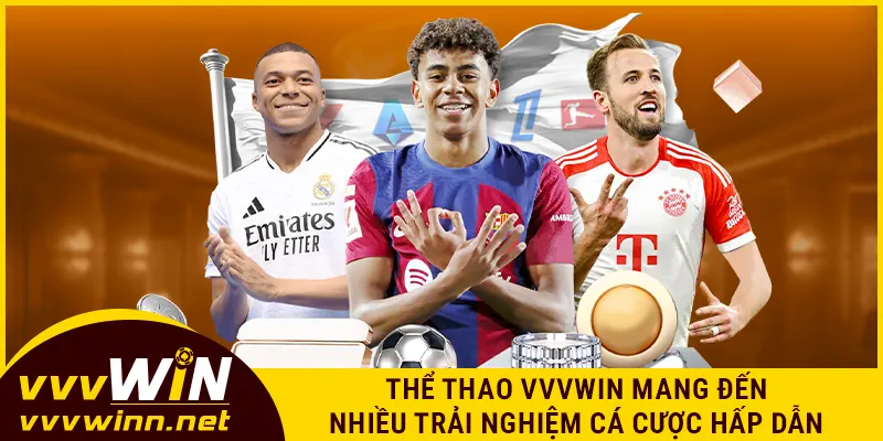 Thể thao VVVWIN mang đến nhiều trải nghiệm cá cược hấp dẫn