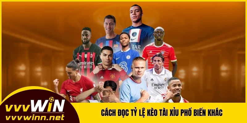 Cách đọc tỷ lệ kèo tài xỉu phổ biến khác Cách đọc tỷ lệ kèo tài xỉu phổ biến khác